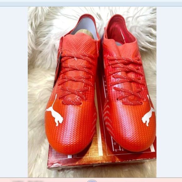 PUMA Ultra 1.3 FG/ AG Sunblaze Soccer Cleats shoes Men's Size 5 New - Picture 2 of 11